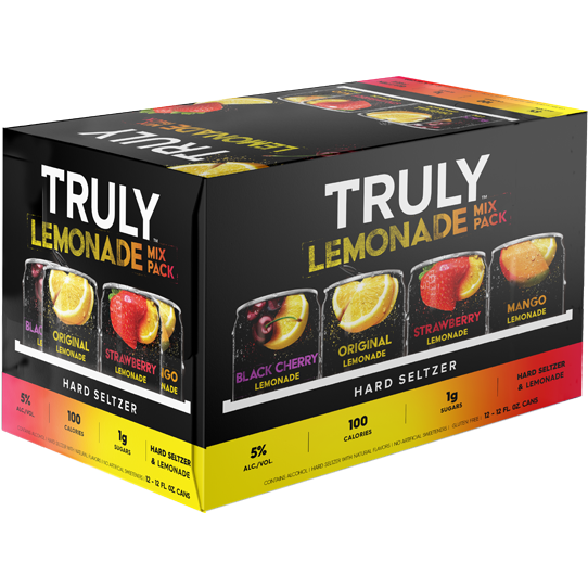 Truly Lemonade Variety Pack 12 Cans 12 Cans