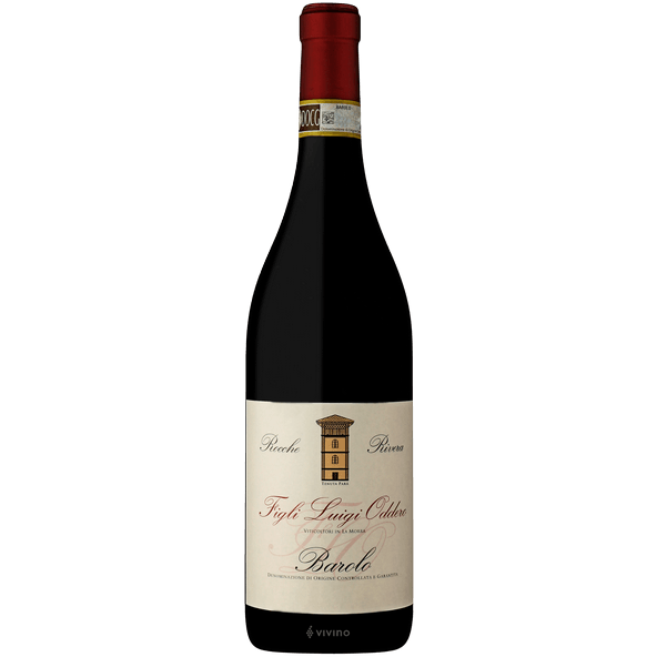 Luigi Oddero Rocche Rivera Barolo 2015 750ml