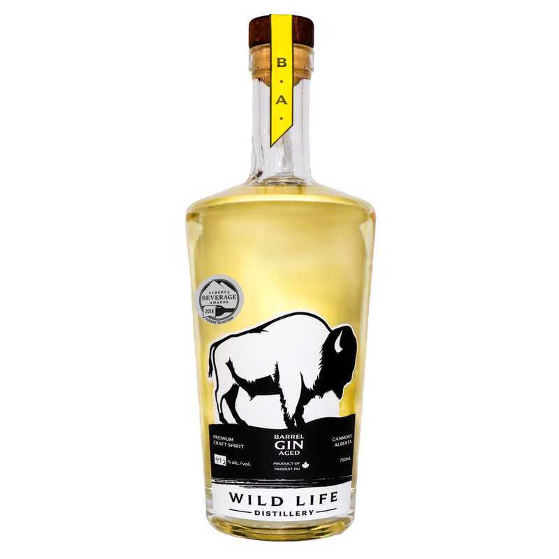 Wild Life Distillery Barrel Aged Gin 750ml